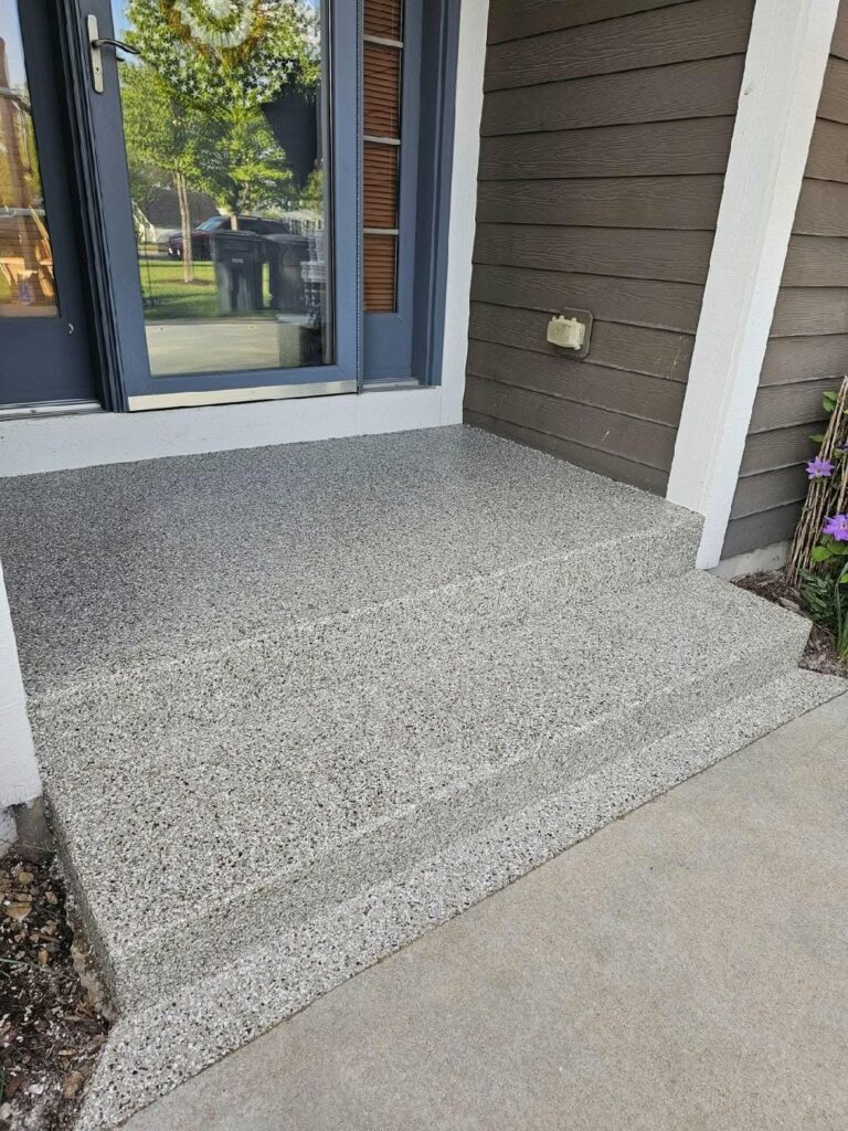 Epoxy Front Porch