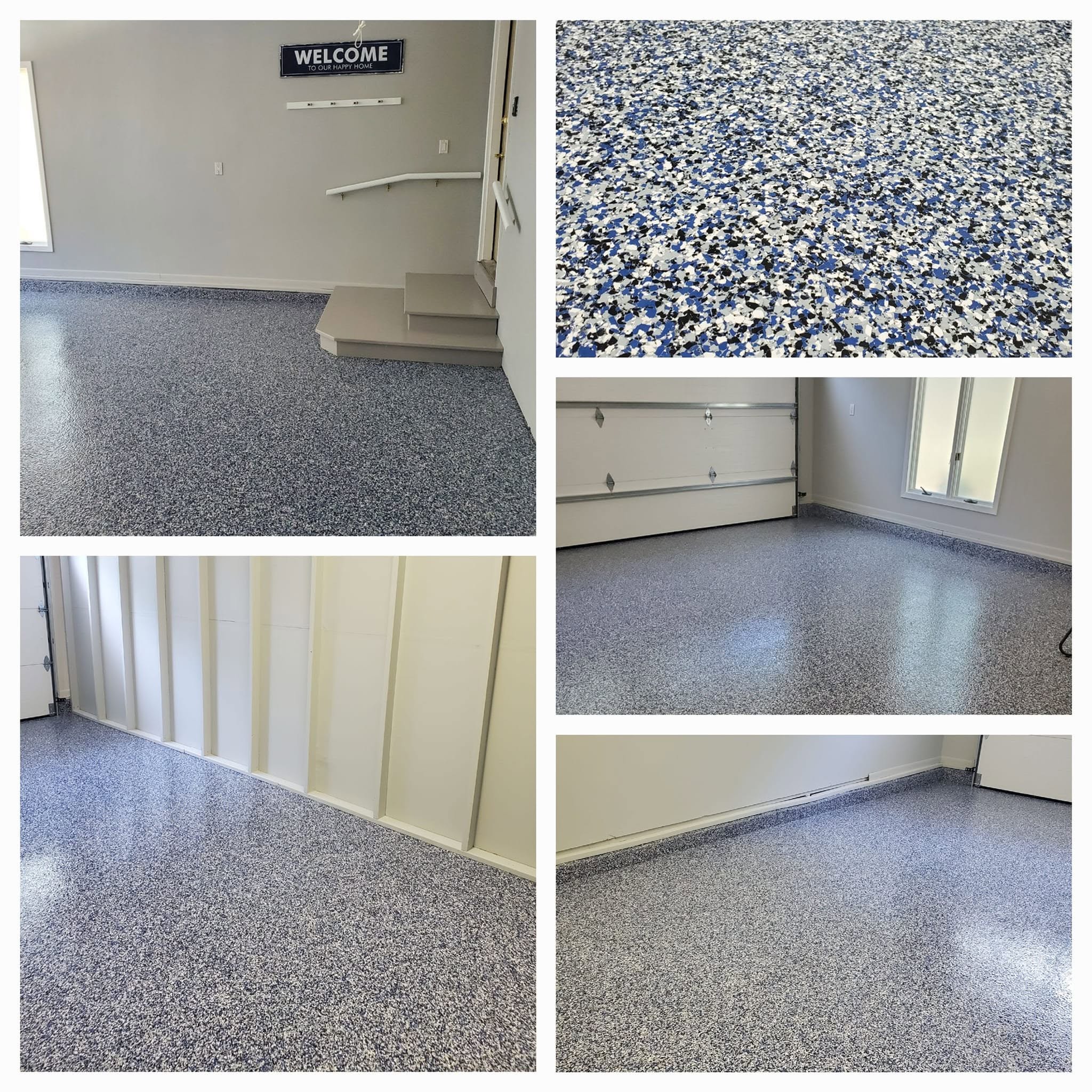Epoxy garage floor coating Wisconsin