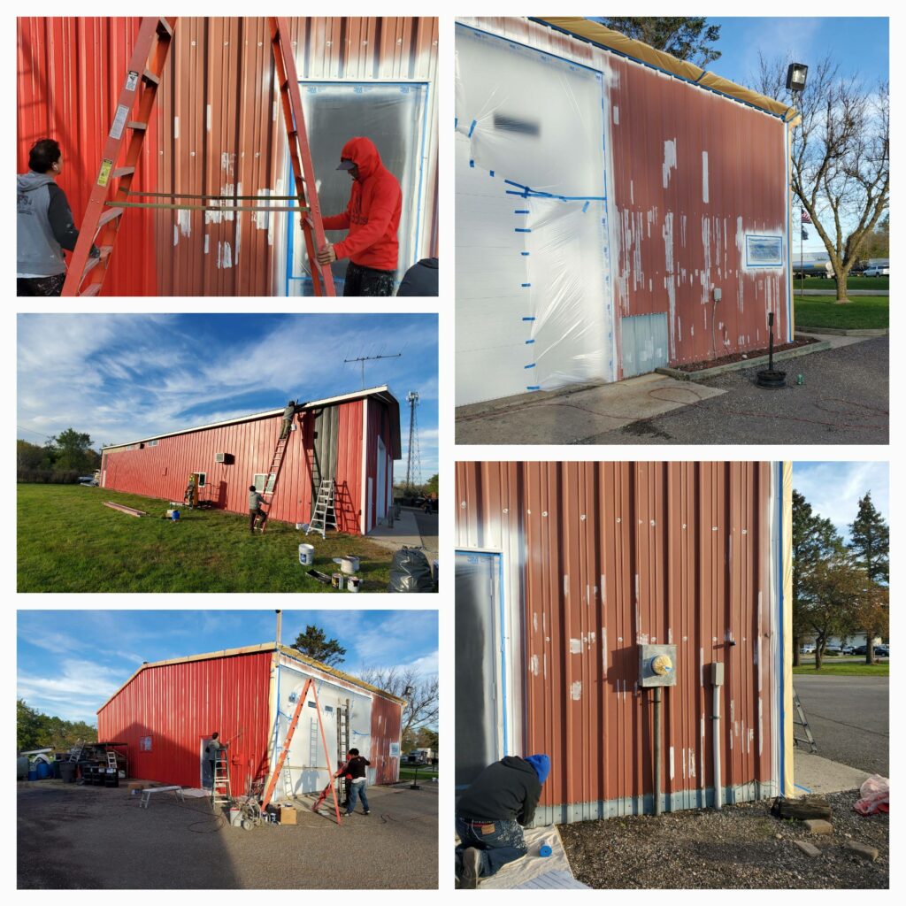 Exterior Warehouse Painting