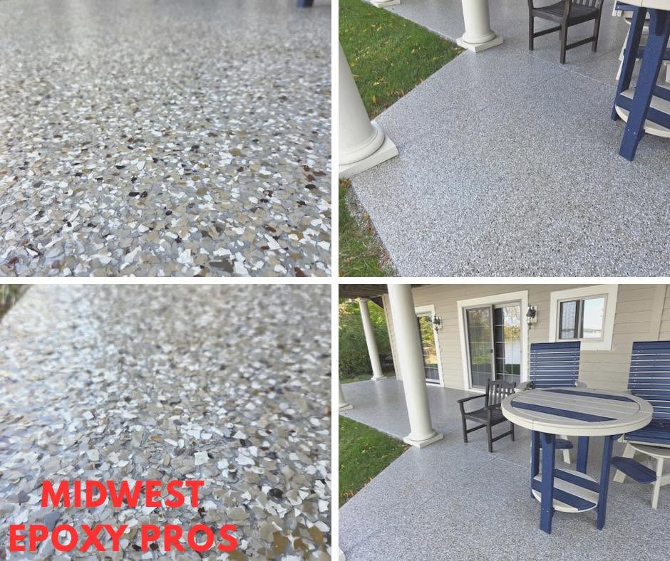 Outdoor Epoxy Porch