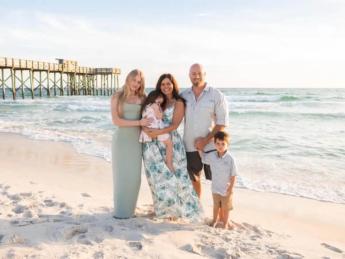 Chad and family, owner of Midwest Painting Pros