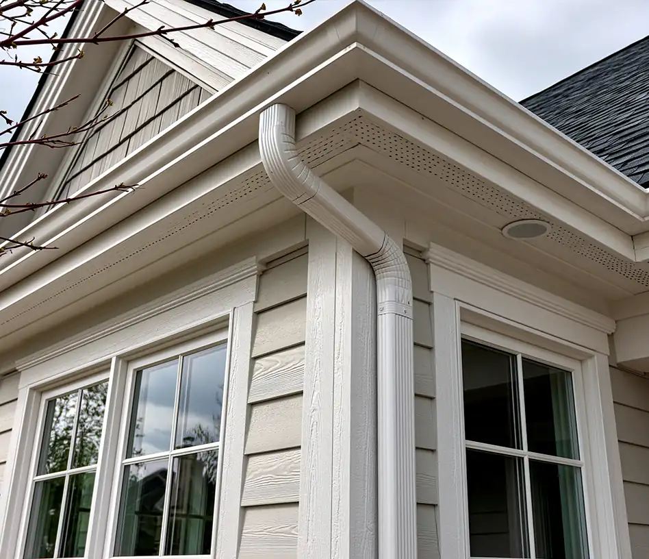 Exterior trim and fascia painting Waukesha WI