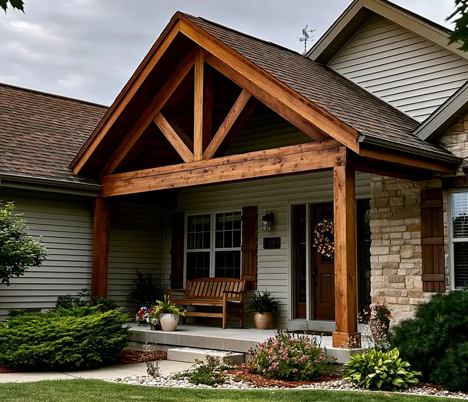 Exterior wood staining Waukesha County Wisconsin