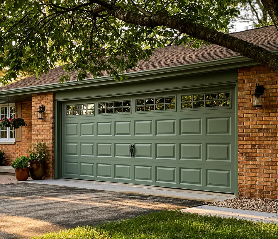Garage door painting Waukesha County WI